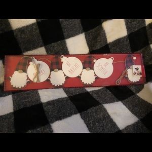 Rae Dunn Wooden Xmas Gnome Garland